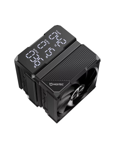 Hiditec DC40 PRO Procesador Refrigerador de aire 12 cm Negro 1