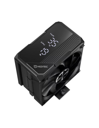 Hiditec DC20 PRO Procesador Refrigerador de aire 12 cm Negro 1