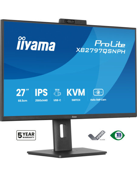iiyama ProLite XB2797QSNPH-B1 27IN IPS LCD 4MS 2560X1440 350CD/M2