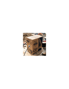 Phasak Bobina de cable de red exterior S-FTP Cat.6A cobre 100% sólido LSZH 305 m gris – PHR 669 | 2