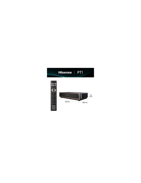 Hisense PT1 Proyector de alcance ultracorto UHD 4K (3840x2160) 3D