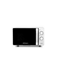Orbegozo MIG 2070 CE microondas Negro, Blanco Microondas con grill Encimera 20 L 700 W
