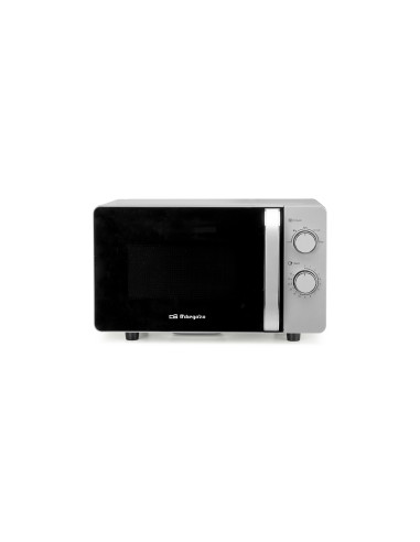 Orbegozo MI 2062 CE microondas Negro, Plata Solo microondas Encimera 20 L 700 W