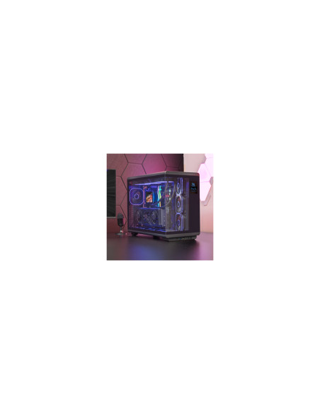 Mars Gaming MCREVPRO carcasa de ordenador Midi Tower Negro