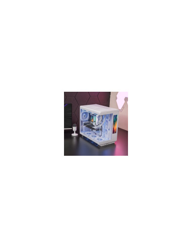 Mars Gaming MCREVMAXW carcasa de ordenador Midi Tower Blanco