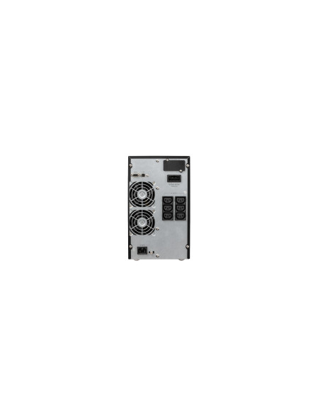 Eaton Doble conversión (en lÍ­nea) 2000 VA 1600 W 6 salidas AC Negro