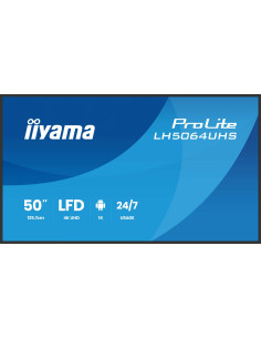 iiyama LH6564UHS-B1AG pantalla de señalización Pantalla plana para