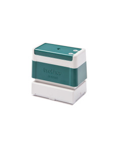 Sello brother 34 x 58mm verde blanco PR3458G6P