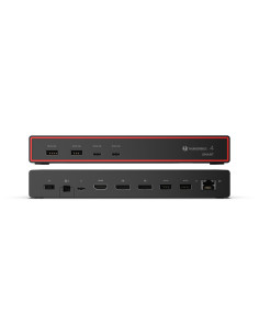 Lenovo ThinkPad Thunderbolt 4 Smart Dock Gen2 7500 Alámbrico Negro