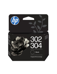 HP Paquete combinado de 2 cartuchos de tinta negra/tricolor 302/304