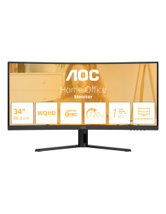 AOC B3 CU34B3E pantalla para PC 86,4 cm (34") 3440 x 1440 Pixeles
