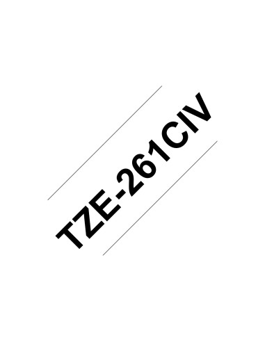Brother TZE-261CIV cinta para impresora de etiquetas TZ