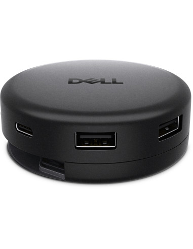 DELL DA326 Alámbrico USB 3.2 Gen 1 (3.1 Gen 1) Type-C Negro