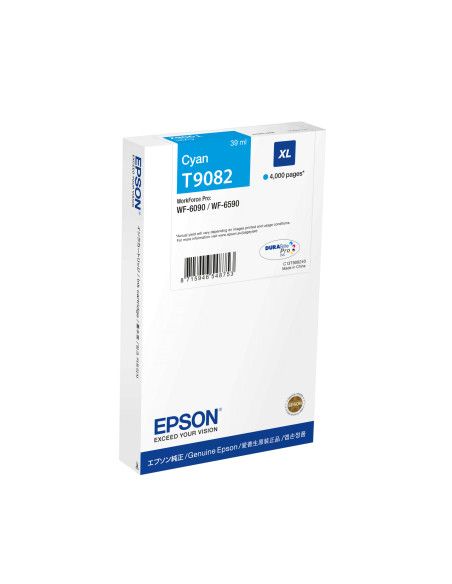 Epson C13T90824N cartucho de tinta 1 pieza(s) Original Cian