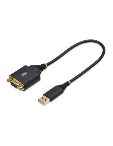 StarTech.com Cable Adaptador USB a Módem Nulo Serie DCE de 30cm - con