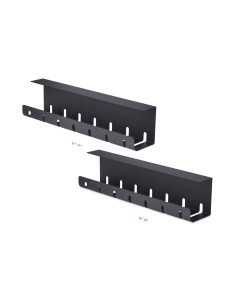 StarTech.com Paquete de 2 - Bandeja de Gestión de Cables para Debajo