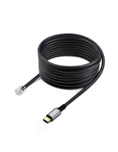 StarTech.com Adaptador USB-C a RJ9 para Auriculares con Micrófono -