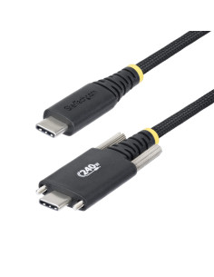 StarTech.com Cable de Carga USB-C de 2m con Fijación por Tornillo