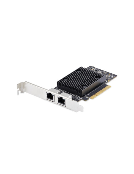 StarTech.com Tarjeta de Red Ethernet PCIe de 2 Puertos RJ45 de 10Gb -