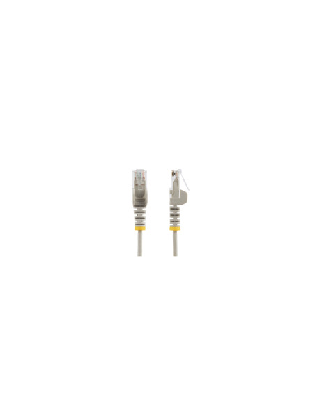 StarTech.com Cable de Red Ethernet CAT6 Delgado sin Enganches Gris de