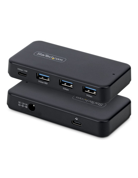 StarTech.com Hub USB-C y Tipo A de 4 Puertos - Ladrón USB de 5Gbps -