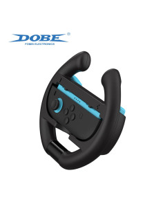 DOBE PACK DE 2 VOLANTES NEGRO PARA JOY-CON NINTENDO SWITCH 2 6972520258626 2