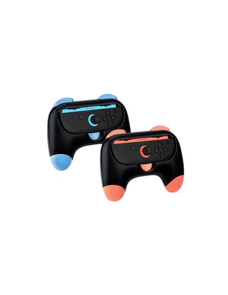 DOBE PACK CONTROLER GRIP CON AGARRE ROJO AZUL NINTENDO SWITCH 2 6972520258633