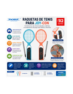 DOBE ADAPTADOR JOYCON RAQUETAS NINTENDO SWITCH N1 N2 6972520258794 2
