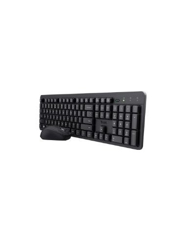 TECLADO + RATON TRUST ODY II WIRELESS SILENT BLACK