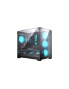 Hiditec Chasis ATX GAMING SKY BLACK USB 3.1 TYPE-C