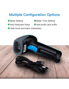 LECTOR AVPOS CODIGOS 2D + QR 930 USB 2