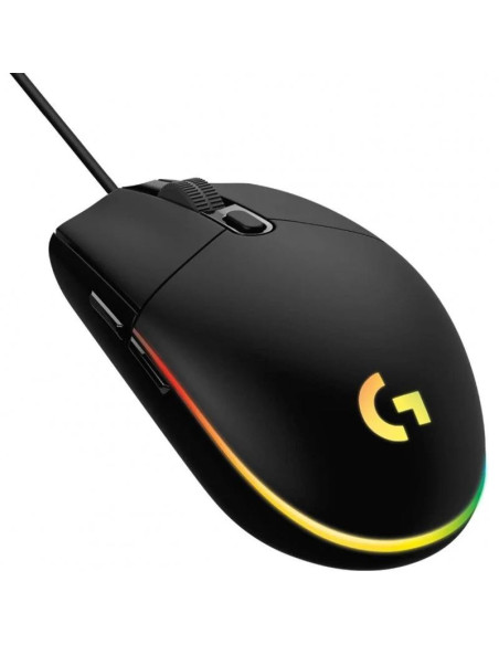 RATON LOGITECH G203 LIGHTSYNC RGB USB BLACK