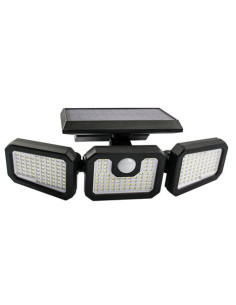 FOCO SOLAR TRIPLE CON SENSOR 800LM ELBAT