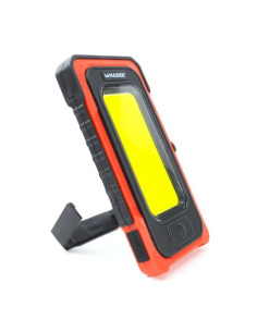 LINTERNA LED RECARGABLE SOLAR CON POWERBANK MADER