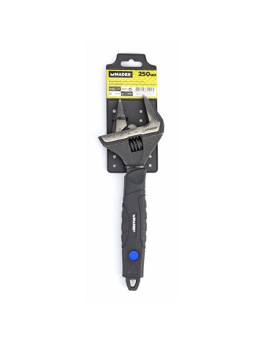 LLAVE INGLESA 10\"- 250MM MANGO RECUBIERTO MADER