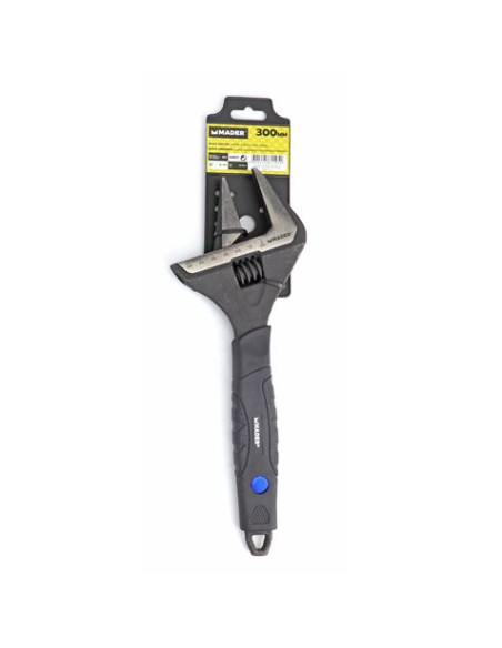 LLAVE INGLESA 12\"- 300MM MANGO RECUBIERTO MADER