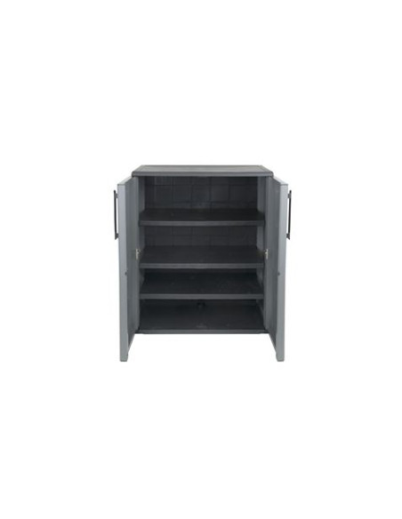 ARMARIO BAJO DE MEDIA ALTURA ESTANTE REGULABLE 680X370X840MM ARTPLAST