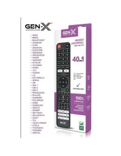 MANDO UNIVERSAL 40 EN 1 SIN CODIGOS MU-2118 GEN-X 2