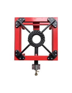 FOGÓN / HORNILLO DE GAS REFORZADO ALTA POTENCIA 1 FUEGO 40X40CM MUVIP 2