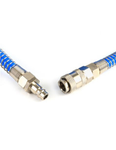 MANGUERA ESPIRAL AZUL 20 METROS AIRE COMPRIMIDO MADER 2
