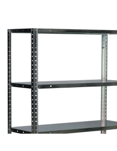 ESTANTERIA ACERO GALVANIZADO 4 BALDAS 70X30X145CM BLIM 2