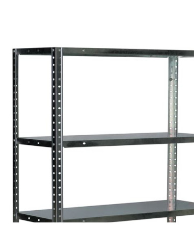 ESTANTERIA ACERO GALVANIZADO 4 BALDAS 70X30X145CM BLIM