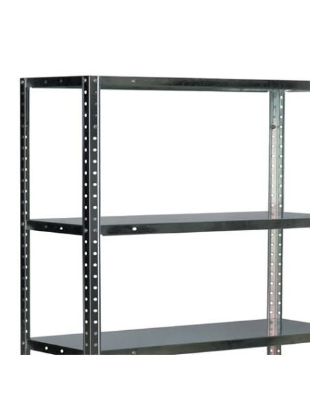 ESTANTERIA ACERO GALVANIZADO 4 BALDAS 70X30X145CM BLIM