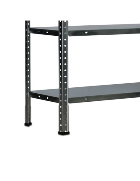 ESTANTERIA ACERO GALVANIZADO 5 BALDAS 90X30X180CM BLIM