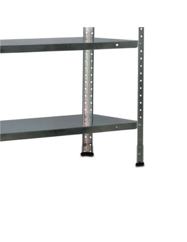 ESTANTERIA ACERO GALVANIZADO 5 BALDAS 90X30X180CM BLIM