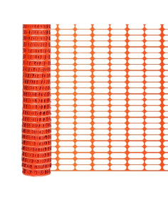 MALLA DE SEÑALIZACIÓN NARANJA 80GRS/M2 1X50 METROS SUNGARDEN 2