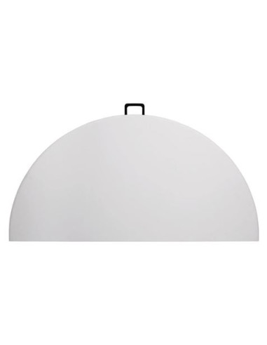MESA DE RESINA REDONDA PLEGABLE 160X74CM 4.5CM SUNGARDEN