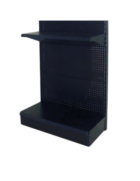 ESTANTERIA / EXPOSITOR DISPLAY 900X450X2200 COLOR NEGRO