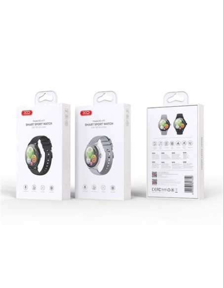 SMARTWATCH J11 2.06\" AMOLED | IP68 | PLATA XO