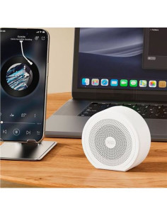 ALTAVOZ BLUETOOH SOBREMESA 3W BLANCO F61 XO 2